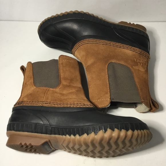 Sorel Cheyanne Metro Chelsea Waterproof Slip On Classic Duck Boots Size 4 - Picture 5 of 8